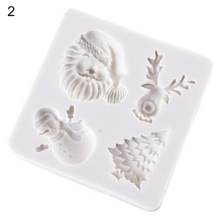 Candy Mold Heat Resistant Non-stick Flexible Santa Claus Snowman Fondant Mold Baking Tools
Candy Mold Heat Resistant Non-stick Flexible Santa Claus Snowman Fondant Mold Baking Tools