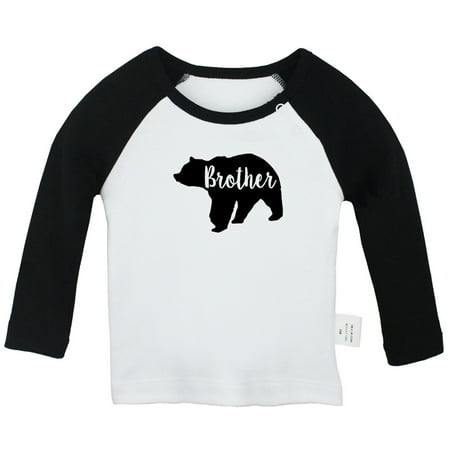 Brother Bear Novelty T shirt For Baby Newborn Babies T-shirts Infant Tops 0-24M Kids Graphic Tees Clothing (Long Black Raglan T-shirt 18-24 Months)
Brother Bear Novelty T shirt For Baby Newborn Babies T-shirts Infant Tops 0-24M Kids Graphic Tees Clothing (Long Black Raglan T-shirt 18-24 Months)