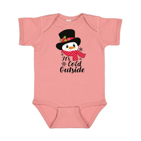 Inktastic It s Cold Outside with Cute Snowman and Snowflakes Gift Baby Boy or Baby Girl Bodysuit
Inktastic It s Cold Outside with Cute Snowman and Snowflakes Gift Baby Boy or Baby Girl Bodysuit