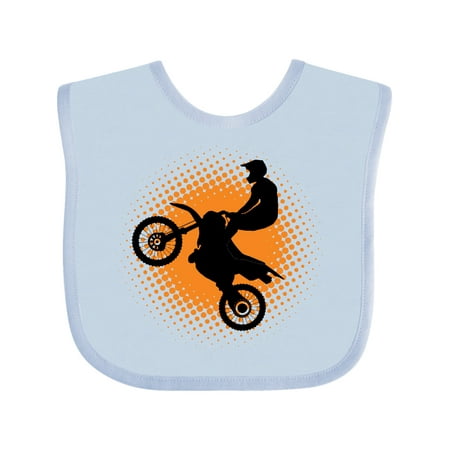 Inktastic Motocross Rider Freestyle Sports Gift Baby Boy Bib