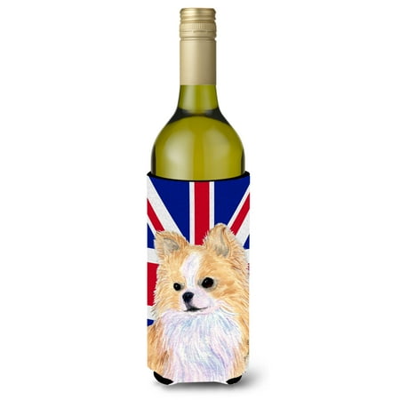 Carolines Treasures SS4915LITERK Chihuahua with English Union Jack British Flag Wine Bottle Hugger Wine Bottle
Carolines Treasures SS4915LITERK Chihuahua with English Union Jack British Flag Wine Bottle Hugger Wine Bottle