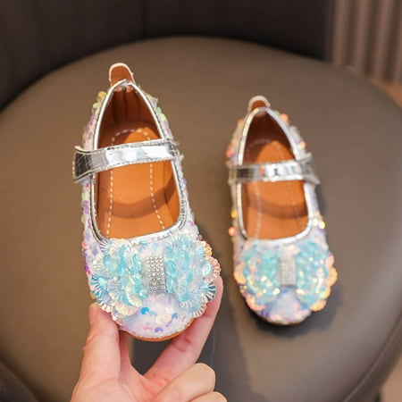 8QIDA Sandals for Girl 2024 Size 5 Girls Sandals Fashion New Pattern Flash Decoration Flat Bottom Round Toe Hook Loop Comfortable Shoes 25
8QIDA Sandals for Girl 2024 Size 5 Girls Sandals Fashion New Pattern Flash Decoration Flat Bottom Round Toe Hook Loop Comfortable Shoes 25