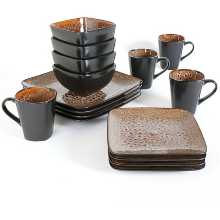 Better Homes and Gardens Atlas 16-Piece Dinnerware Set