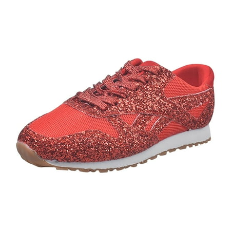 Womens Sneakers Women S Fashion Solid Color Sequined Platform Sports Large Size Lacing Shoes
Womens Sneakers Women S Fashion Solid Color Sequined Platform Sports Large Size Lacing Shoes