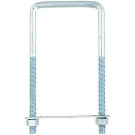 Hampton 3/8 in. x 3-5/8 in. W x 7 in. L Coarse Zinc-Plated Steel Lumber Size Square Bend U-Bolt (Pack of 5)
Hampton 3/8 in. x 3-5/8 in. W x 7 in. L Coarse Zinc-Plated Steel Lumber Size Square Bend U-Bolt (Pack of 5)