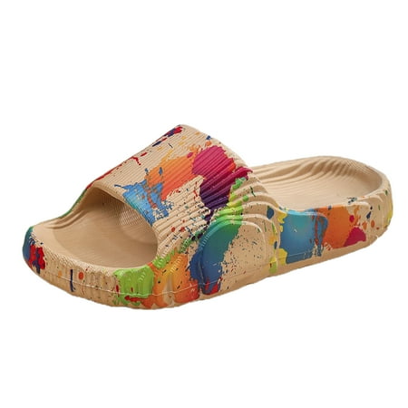 YUHAOTIN Slippers for Women Fuzzy Blue Summer New Thick Sole Anti Slip Eva Style Trendy Fashion Casual Home/Outdoor Wear Cool Slippers Open Toe Slippers for Women with Back
YUHAOTIN Slippers for Women Fuzzy Blue Summer New Thick Sole Anti Slip Eva Style Trendy Fashion Casual Home/Outdoor Wear Cool Slippers Open Toe Slippers for Women with Back