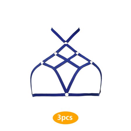 3pcs Cage Bra Erogenous Resilience Material Underwear Impressive Strappy Firmness Mysterious Unique Design Harness Bras
3pcs Cage Bra Erogenous Resilience Material Underwear Impressive Strappy Firmness Mysterious Unique Design Harness Bras
