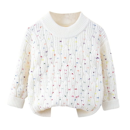 PiGOGI Toddler Kids Baby Girls Boys Fall Winter Knitted Cardigan Sweaters Girls Sweater Jacket Fall And Winter Girls Korean Knit Sweater Children Round Neck Ocean Sweater for 0-6 Years
PiGOGI Toddler Kids Baby Girls Boys Fall Winter Knitted Cardigan Sweaters Girls Sweater Jacket Fall And Winter Girls Korean Knit Sweater Children Round Neck Ocean Sweater for 0-6 Years
