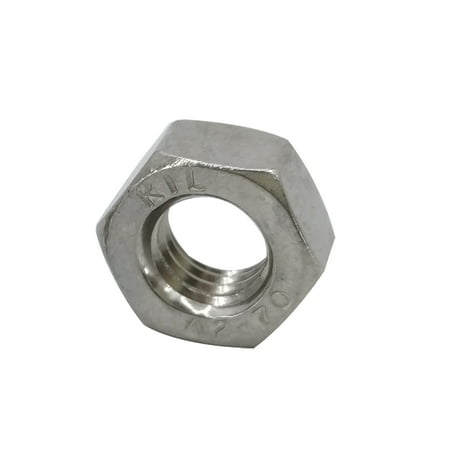 FixtureDisplays 25PK Hex Head Steel Nuts M8 5105-SL