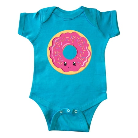 Inktastic Hot Pink Donut Gift Baby Boy or Baby Girl Bodysuit