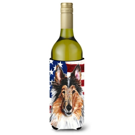 Carolines Treasures SC9622LITERK Collie with American Flag USA Wine Bottle Beverage Insulator Hugger Wine Bottle
Carolines Treasures SC9622LITERK Collie with American Flag USA Wine Bottle Beverage Insulator Hugger Wine Bottle