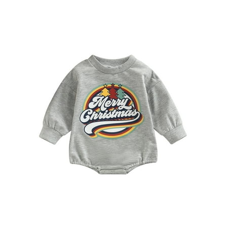 jaweiwi Baby Girls Boys Christmas Casual Romper Long Sleeve O Neck Bear/Letter Print Jumpsuit Size 0 6 9 12 18 M
jaweiwi Baby Girls Boys Christmas Casual Romper Long Sleeve O Neck Bear/Letter Print Jumpsuit Size 0 6 9 12 18 M