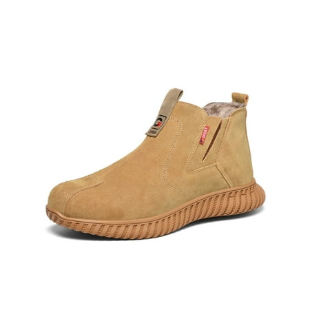 Zodanni Mens Plush Lining Industrial Boots Construction Anti-collision Steel Toe Anti-smash Slip On Safety Boot Steel Toe Plush Lining 6
Zodanni Mens Plush Lining Industrial Boots Construction Anti-collision Steel Toe Anti-smash Slip On Safety Boot Steel Toe Plush Lining 6