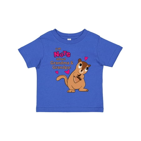 Inktastic I m Nuts About Grandma and Grandpa Gift Toddler Boy or Toddler Girl T-Shirt
Inktastic I m Nuts About Grandma and Grandpa Gift Toddler Boy or Toddler Girl T-Shirt