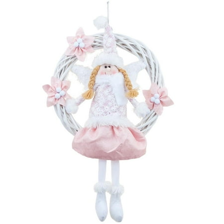 Christmas Cute Angel Rattan Ring Wreath Front Door Wreath Home Wall Hanging Pendant Holiday Decor
Christmas Cute Angel Rattan Ring Wreath Front Door Wreath Home Wall Hanging Pendant Holiday Decor