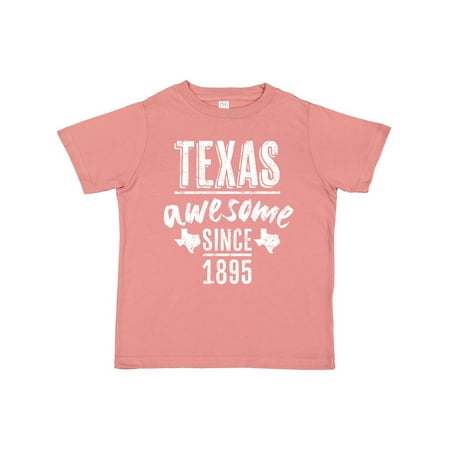 Inktastic Texas Awesome Since 1895 Gift Toddler Boy or Toddler Girl T-Shirt