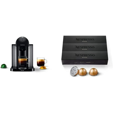 Nespresso Vertuo Coffee and Espresso Machine by Breville Chrome