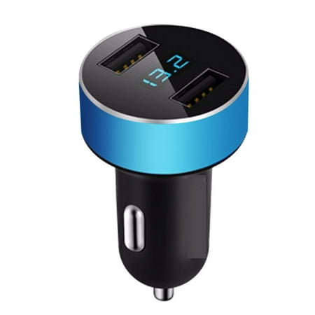 Lacyie Car Charger Dual USB Ports Quick Charging with LED Voltage Display Detector Compatible with Mobilephone Tablet Computer Headsets respectable
Lacyie Car Charger Dual USB Ports Quick Charging with LED Voltage Display Detector Compatible with Mobilephone Tablet Computer Headsets respectable
