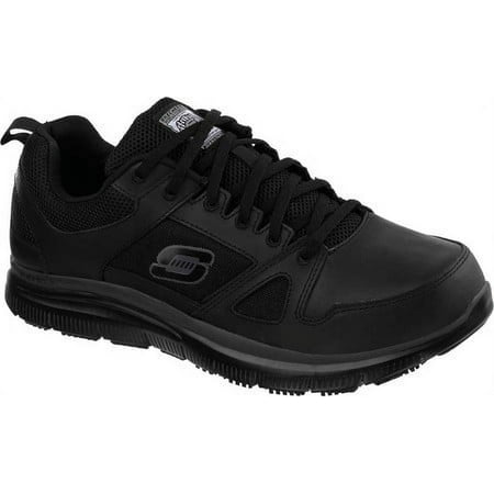 

Skechers Work Men s Flex Advantage Slip Resistant Soft Toe Shoes - Wide Available