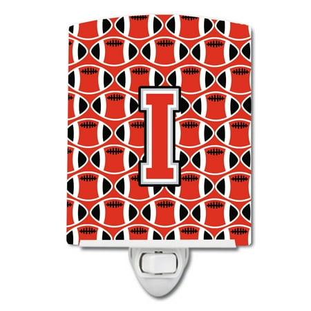 Caroline s Treasures CJ1067-ICNL Letter I Football Scarlet and Grey Ceramic Night Light 6x4x3 multicolor
Caroline s Treasures CJ1067-ICNL Letter I Football Scarlet and Grey Ceramic Night Light 6x4x3 multicolor