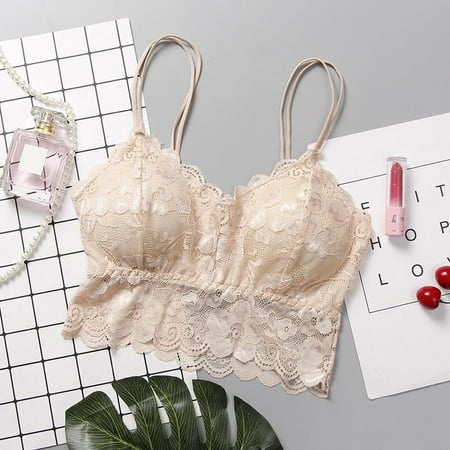 Feiona Ladies lace bra beautiful back bra without steel ring sweet solid color camisole
Feiona Ladies lace bra beautiful back bra without steel ring sweet solid color camisole