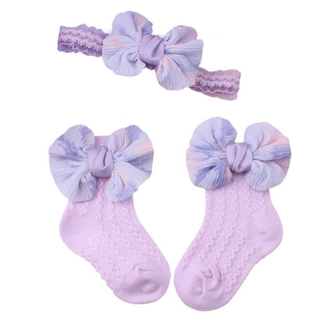 Binpure Baby Girl Socks Set Princess Bowknot Patchwork Soft Warm Newborn Socks and Hairband
Binpure Baby Girl Socks Set Princess Bowknot Patchwork Soft Warm Newborn Socks and Hairband