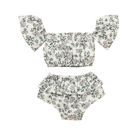 Newborn Infant Baby Girls Summer Off Shoulder Floral T-Shirt Tops+Shorts Set Outfits Fashion Children s Suit
Newborn Infant Baby Girls Summer Off Shoulder Floral T-Shirt Tops+Shorts Set Outfits Fashion Children s Suit