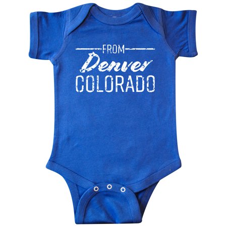Inktastic From Denver Colorado in White Distressed Text Gift Baby Boy or Baby Girl Bodysuit
Inktastic From Denver Colorado in White Distressed Text Gift Baby Boy or Baby Girl Bodysuit