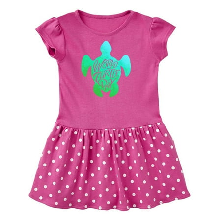Inktastic World Turtle Day with sea turtle in green and blue. Gift Toddler Girl Dress
Inktastic World Turtle Day with sea turtle in green and blue. Gift Toddler Girl Dress