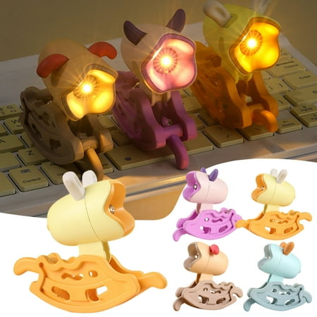Rwvbm Cute Pet-Shaped Night Light for Dorm Rooms Mini Bedside Lamp with Soft Glow Perfect Bedroom Decor Desk Lamps Deals Savings(Purple)
Rwvbm Cute Pet-Shaped Night Light for Dorm Rooms Mini Bedside Lamp with Soft Glow Perfect Bedroom Decor Desk Lamps Deals Savings(Purple)