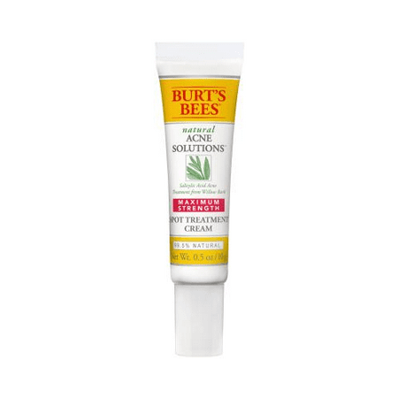 Burt's Bees Natural Acne Solutions Maximum Strength Spot Treatment Cream, 0.5 Ounces