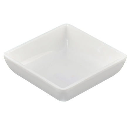 Square Shaped Sushi Soy Sauce Wasabi Dipping Dish Plate White 7.2 x 7.2cm
Square Shaped Sushi Soy Sauce Wasabi Dipping Dish Plate White 7.2 x 7.2cm