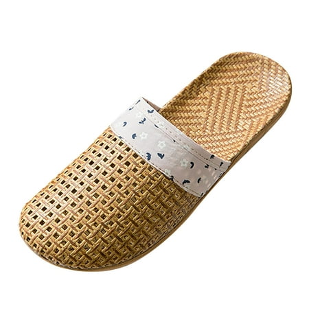 Cathalem Women s Home Indoor Cover Toe Couples Home Linen Slippers Wood Floor Slippers Pink 37
Cathalem Women s Home Indoor Cover Toe Couples Home Linen Slippers Wood Floor Slippers Pink 37