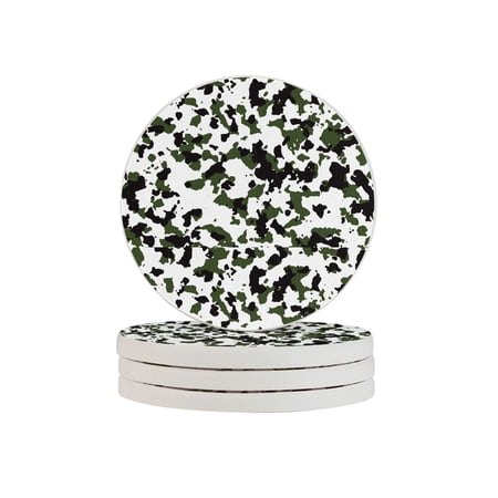 Circular Drink Coasters Set Tricolor Camouflage Background Beautiful Home Decor Diatomite Heat-Resistant Diatomite Protect Table Countertop
Circular Drink Coasters Set Tricolor Camouflage Background Beautiful Home Decor Diatomite Heat-Resistant Diatomite Protect Table Countertop