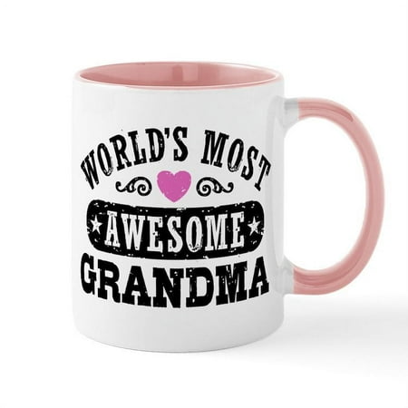 CafePress - World s Most Awesome Grandma Mug - 11 oz Ceramic Mug - Novelty Coffee Tea Cup
CafePress - World s Most Awesome Grandma Mug - 11 oz Ceramic Mug - Novelty Coffee Tea Cup