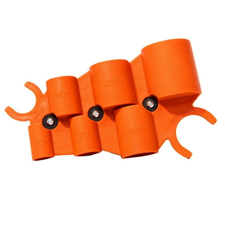 Deburring Pipe and Depth Gauge Tool Copper CPVC PE-RT 1/4 Inch 3/8 Inch 1/2 Inch 5/8 Inch 3/4 Inch and 1 Inch Sizes
Deburring Pipe and Depth Gauge Tool Copper CPVC PE-RT 1/4 Inch 3/8 Inch 1/2 Inch 5/8 Inch 3/4 Inch and 1 Inch Sizes