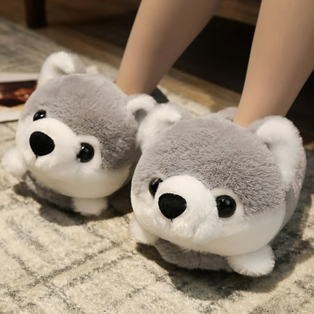 Rabbit/Hamster/Dog Shaped Plush Slippers Creative Wrapping Fuzzy Warm Lined Winter Drag Shoes for Adults Indoors 35-41CM New
Rabbit/Hamster/Dog Shaped Plush Slippers Creative Wrapping Fuzzy Warm Lined Winter Drag Shoes for Adults Indoors 35-41CM New