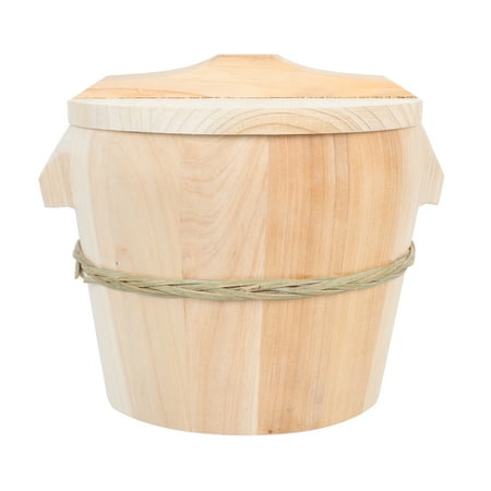 1Pc Household Kitchen Rice Steamer with Lid Natural Wooden Rice Steamed Bucket
1Pc Household Kitchen Rice Steamer with Lid Natural Wooden Rice Steamed Bucket