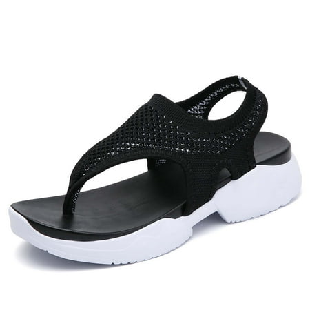 Juebong Women Plus Size Woven Flip Flops Sandals Shoes - Ladies Fashion Peep Toe Canvas Walk Sports Shoes Slip-On Sandals Black 9
Juebong Women Plus Size Woven Flip Flops Sandals Shoes - Ladies Fashion Peep Toe Canvas Walk Sports Shoes Slip-On Sandals Black 9