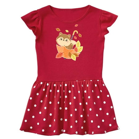 Inktastic Cute Squirrel Playing in Umbrella with Autumn Leaves Gift Toddler Girl Dress
Inktastic Cute Squirrel Playing in Umbrella with Autumn Leaves Gift Toddler Girl Dress