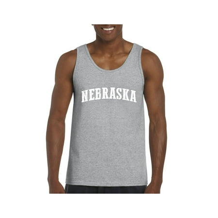 Nebraska State Flag Men Ultra Cotton Tank Top