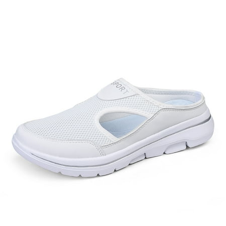 Men Open Back Sneaker Clogs Knit Mules Shoes Lightweight Breathable Slippers
Men Open Back Sneaker Clogs Knit Mules Shoes Lightweight Breathable Slippers