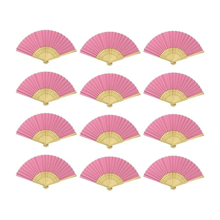 Folding Fan Pink Blank Paper Folded Fan Bridal Dancing Props Wedding Gift Party Home Office DIY Decor(12Pcs)
Folding Fan Pink Blank Paper Folded Fan Bridal Dancing Props Wedding Gift Party Home Office DIY Decor(12Pcs)