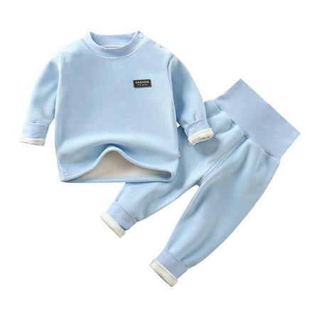QBGSAY Little Child Outfits Sets Baby Warm Underwear Set Autumn And Winter Homewear Pajamas With Wool Thickened High Waist Belly Care Baby Long Sleeve Children S Clothing Athletic Clothes for Kids
QBGSAY Little Child Outfits Sets Baby Warm Underwear Set Autumn And Winter Homewear Pajamas With Wool Thickened High Waist Belly Care Baby Long Sleeve Children S Clothing Athletic Clothes for Kids