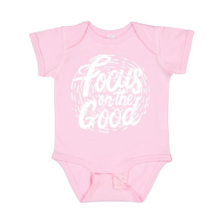 Inktastic Inspirational Quote Focus on the Good in White Text Boys or Girls Baby Bodysuit
Inktastic Inspirational Quote Focus on the Good in White Text Boys or Girls Baby Bodysuit