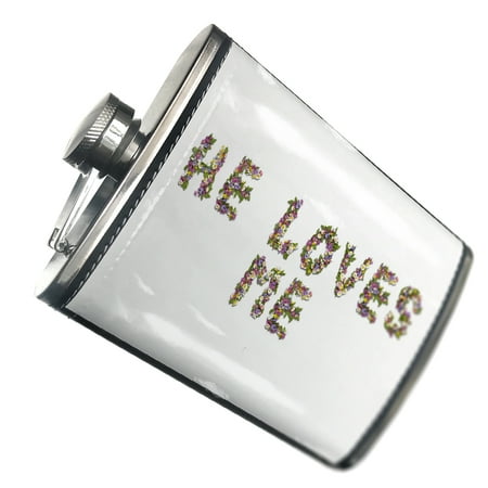 NEONBLOND Flask He Loves Me Wild Garden Spring Flowers