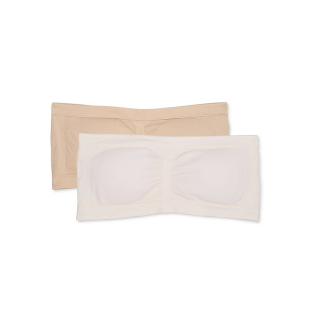Maidenform Girls Bandeau Bras, 2-Pack, Sizes S-XL