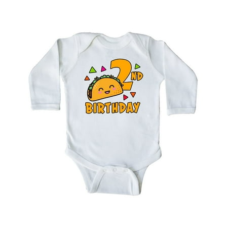 Inktastic 2nd Birthday with Taco and Confetti Gift Baby Boy or Baby Girl Long Sleeve Bodysuit
Inktastic 2nd Birthday with Taco and Confetti Gift Baby Boy or Baby Girl Long Sleeve Bodysuit