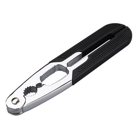 1Pc Manual Nut Opener Sturdy Nut Opener Classic Nut Opening Tool (Black)