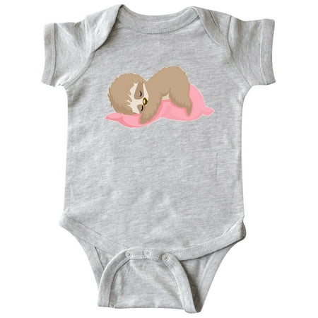 Inktastic Cute Baby Sloth Sleeping on Pink Pillow Gift Baby Boy or Baby Girl Bodysuit
Inktastic Cute Baby Sloth Sleeping on Pink Pillow Gift Baby Boy or Baby Girl Bodysuit